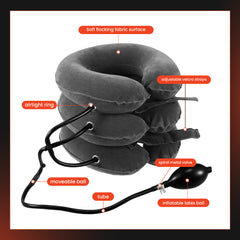 INFLATABLE NECK STRETCHER FOR CERVICAL SPINE & POSTURE CORRECTION