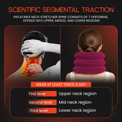 INFLATABLE NECK STRETCHER FOR CERVICAL SPINE & POSTURE CORRECTION