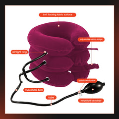 INFLATABLE NECK STRETCHER FOR CERVICAL SPINE & POSTURE CORRECTION