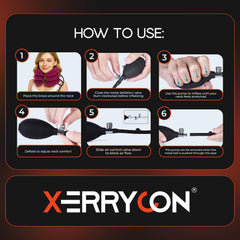 INFLATABLE NECK STRETCHER FOR CERVICAL SPINE & POSTURE CORRECTION