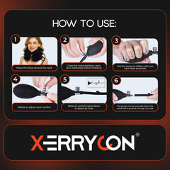 INFLATABLE NECK STRETCHER FOR CERVICAL SPINE & POSTURE CORRECTION