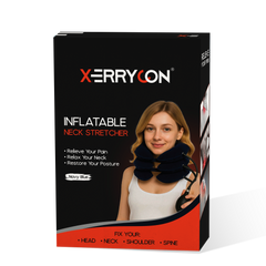 INFLATABLE NECK STRETCHER FOR CERVICAL SPINE & POSTURE CORRECTION