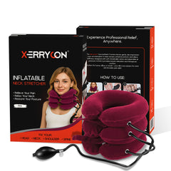 INFLATABLE NECK STRETCHER FOR CERVICAL SPINE & POSTURE CORRECTION