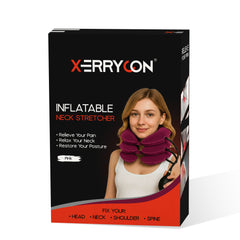 INFLATABLE NECK STRETCHER FOR CERVICAL SPINE & POSTURE CORRECTION
