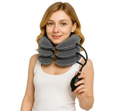 INFLATABLE NECK STRETCHER FOR CERVICAL SPINE & POSTURE CORRECTION