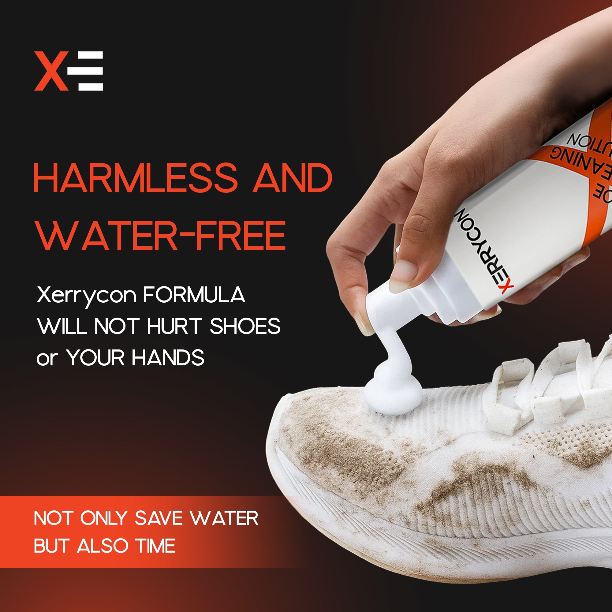 XERRYCON Premium Shoe Cleaning Kit – 7-in-1 Sneaker & Leather Care Set